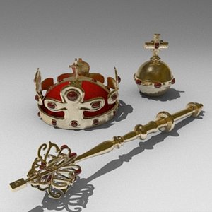 3ds max crown jewels mace apple