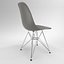 Vitra Eames Silla plástica DSR basalto