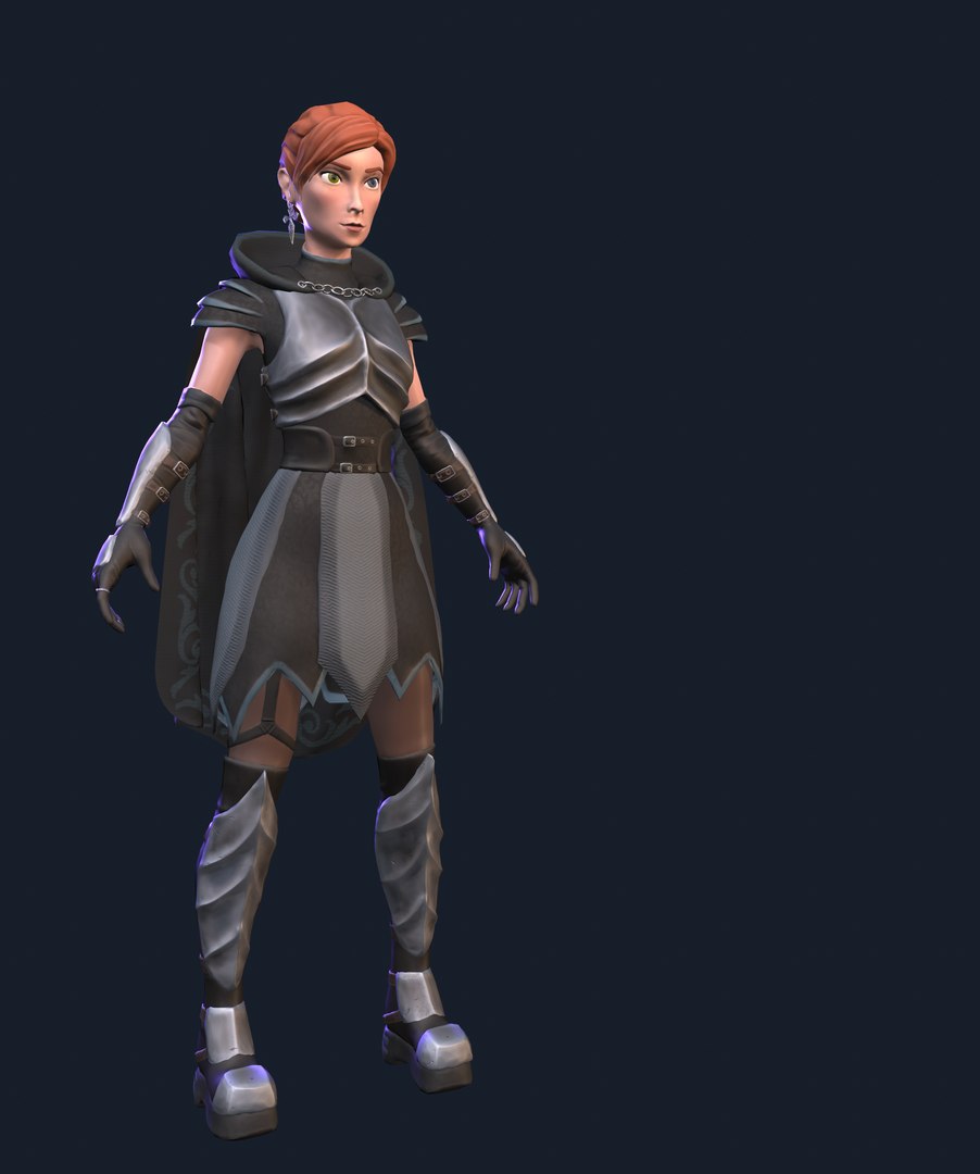 3D Afelia 3d Character Model TurboSquid 1954407