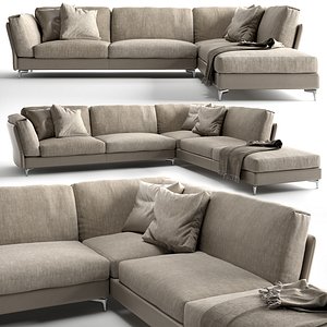 bahia sofa alivar 3D model