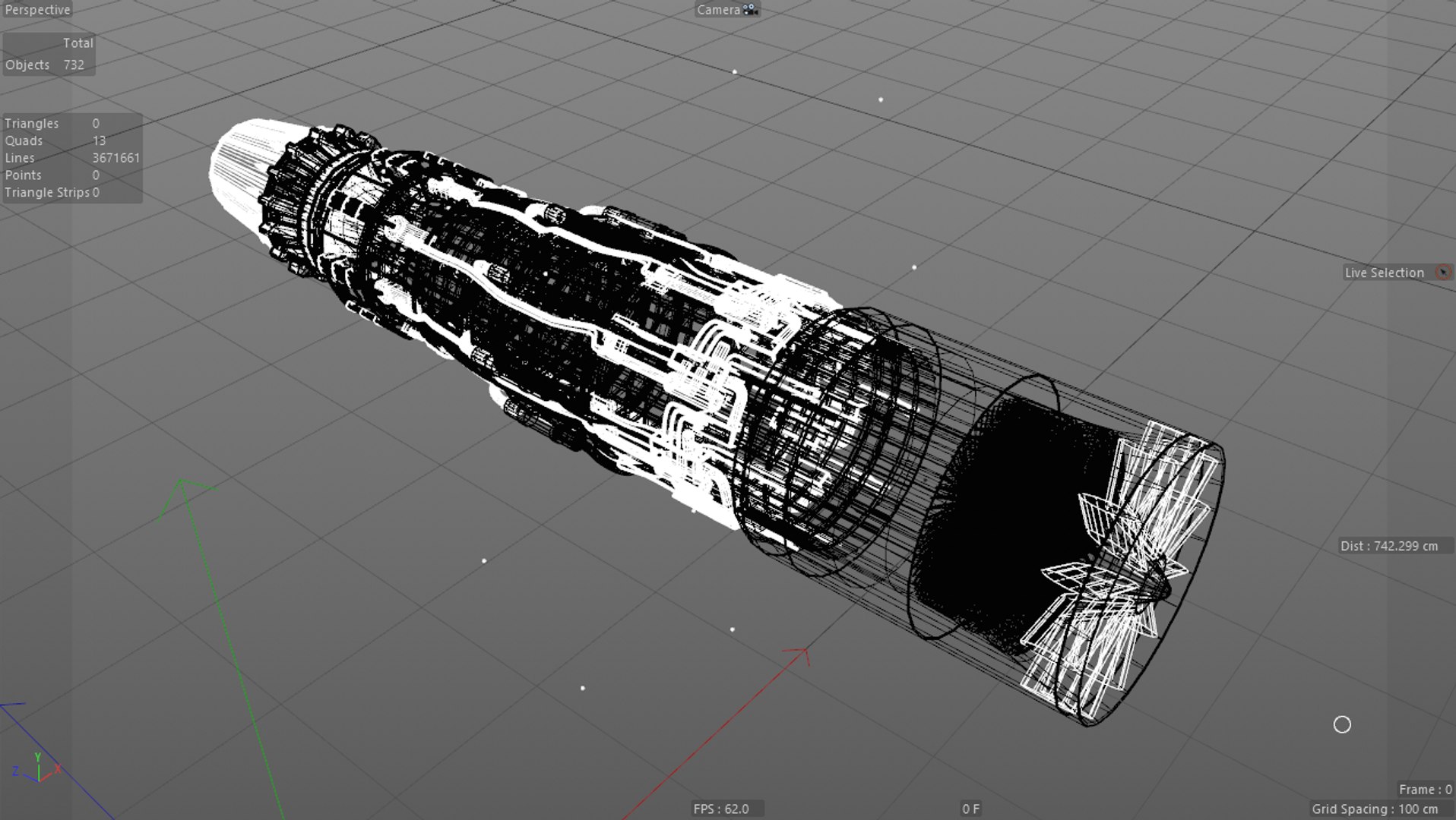 Jet Engine 3D - TurboSquid 1519590