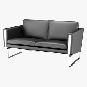 sofa hans j wegner 3d model
