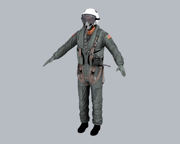 Fighter Pilot 3D 모델 - TurboSquid 2078202