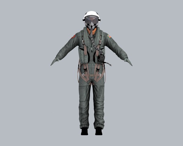 modelo 3d Fighter Pilot - TurboSquid 2078202