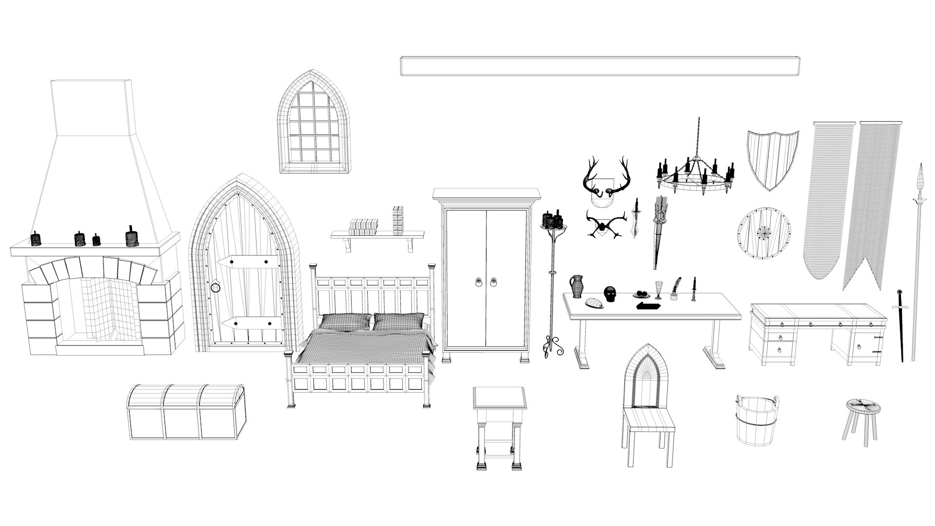 Interior of Medieval Room 3D model https://p.turbosquid.com/ts-thumb/FU/fpBdzk/qC/render_wireframe_1920x1080/jpg/1662641050/1920x1080/fit_q87/c8ecb3876a09dfa93b17a79d86fb3e2661816489/render_wireframe_1920x1080.jpg