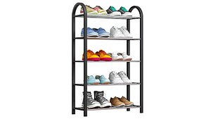 3D Heavy Duty Shoe Cabinet model