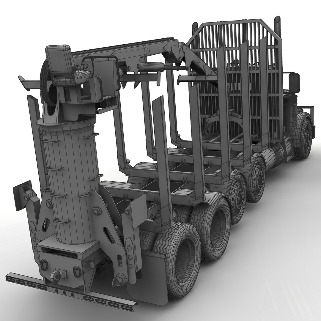 367 Truck Logger 3d Lwo
