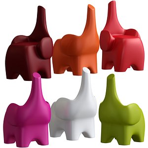 3D model Myyour Tino children stool with 6 colors