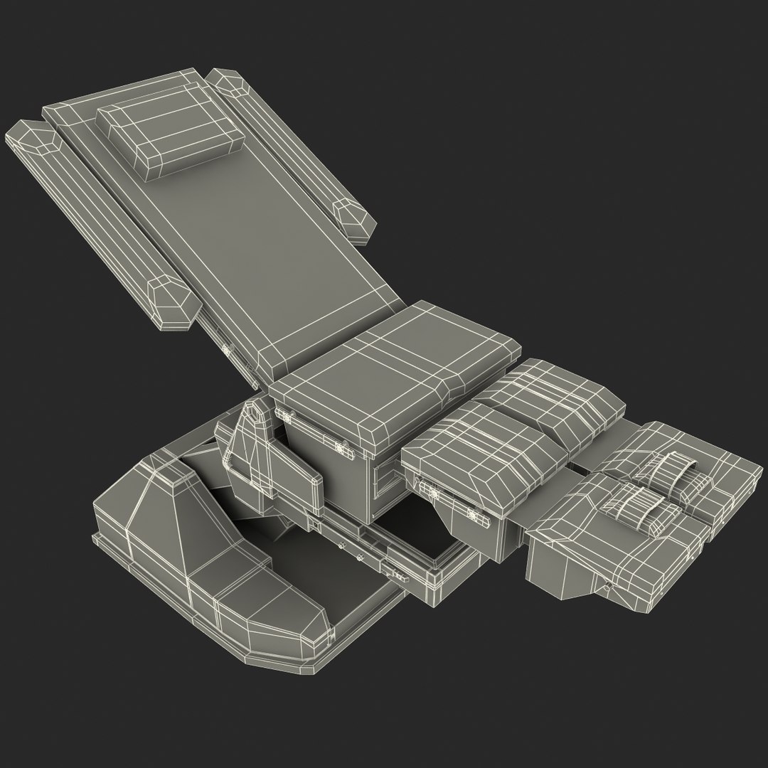 3d obj multi functional gynecologic operating table