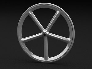 bicycle wheel cycle 3d model