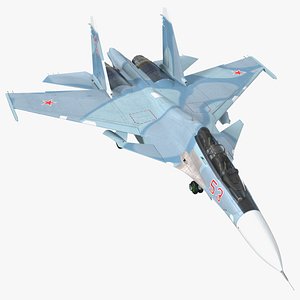 Sukhoi Su-30 3D Models for Download TurboSquid