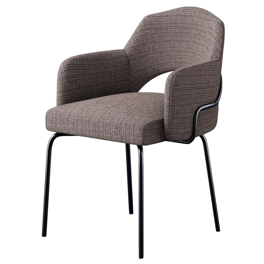 Vita Bridge Chair By Collinet Model - TurboSquid 1939108