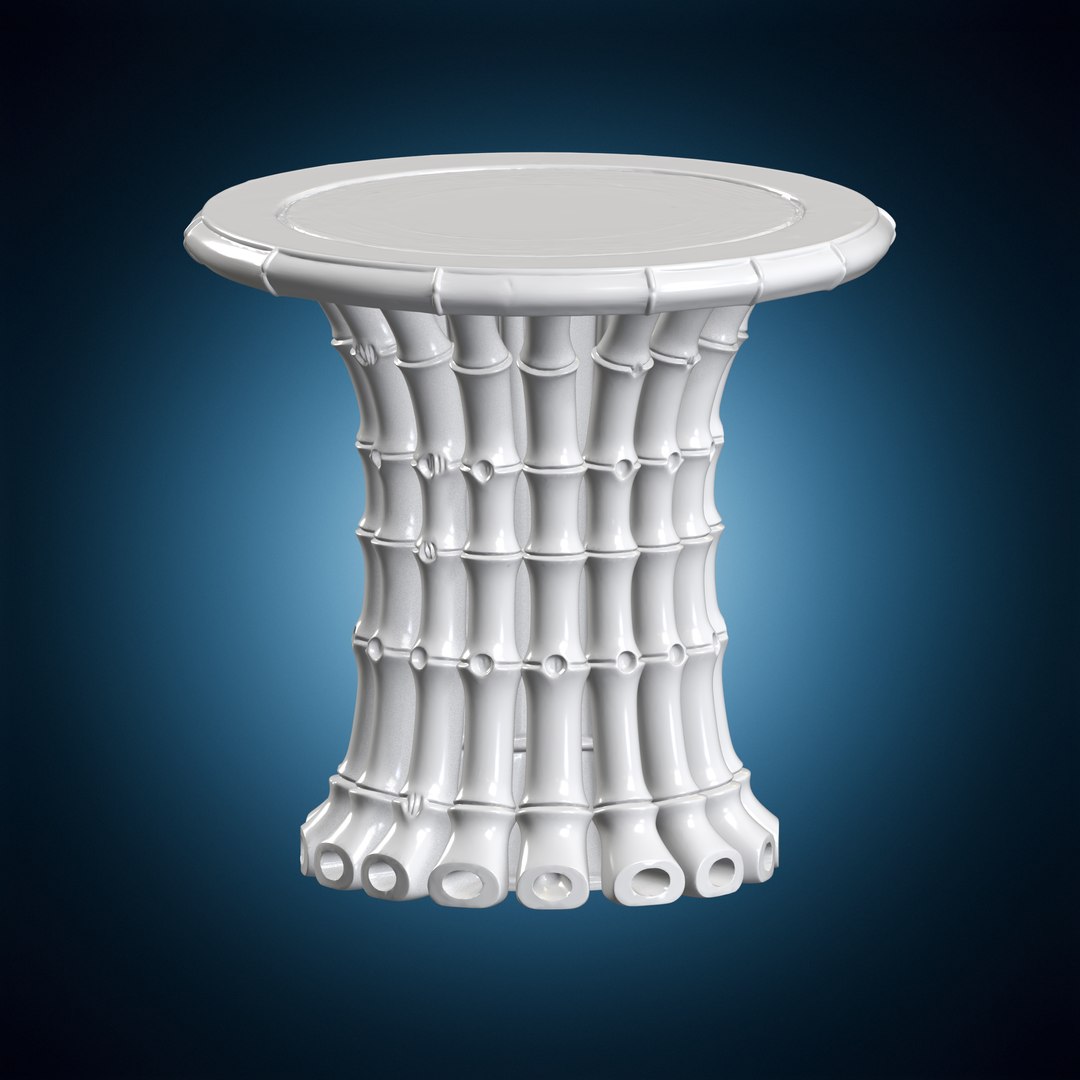 Bamboo Stack Base Layered Column 3D Print Model 3D Model - TurboSquid ...
