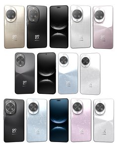 Huawei nova 14 14 Pro And 14 Ultra 3D model