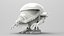 Model do druku 3D z serii Jetroid Robothelmets Sci Fi