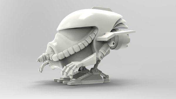 modelo 3d Jetroid Robothelmets Series Sci Fi 3D print model ...