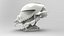 Model do druku 3D z serii Jetroid Robothelmets Sci Fi