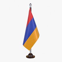 Armenia Flag Stand