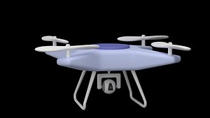 3D Cartoon Drone