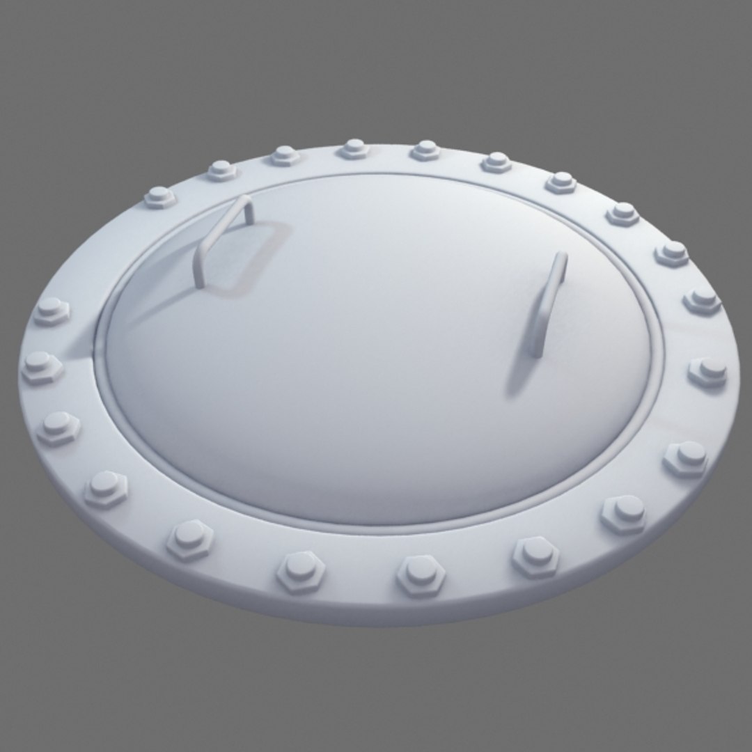 Riveted Metal 3d 3ds