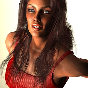 mary-ann human female 3d fbx