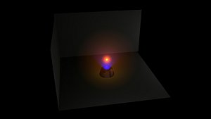 3D projector sun model