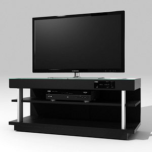 3d model compact home theatre samsung tv