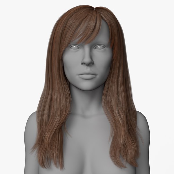 Female Hair model