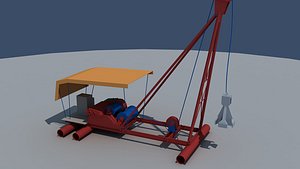 Crane Liebherr rigged 02 model