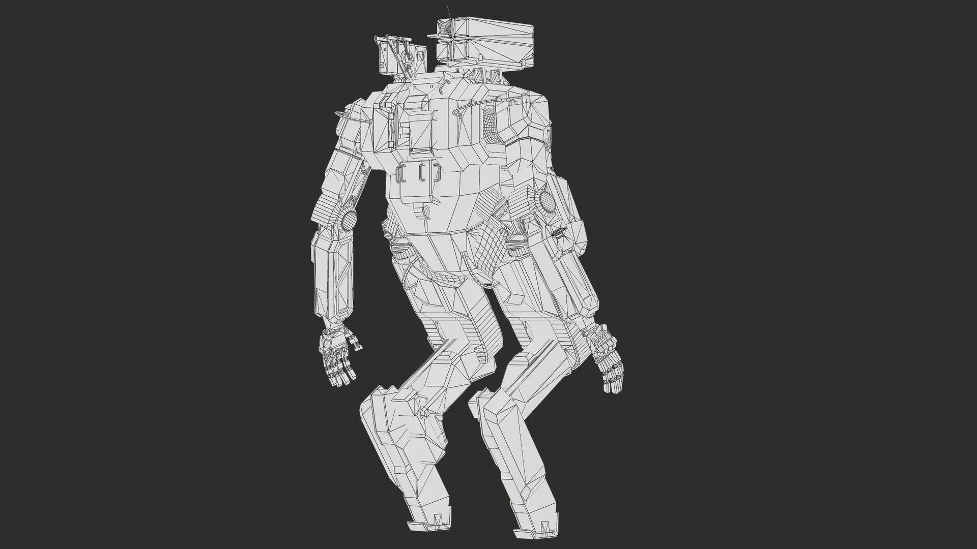 Sci-Fi Combat Mech Exoskeleton Suit - Winter Snow PBR 3D https://p.turbosquid.com/ts-thumb/FV/vYHfPt/FP/screenshot082_wireframe/png/1768904434/1920x1080/fit_q87/7f26a38e9e3a07d9c5d087177fb99fa4e570b3e7/screenshot082_wireframe.jpg
