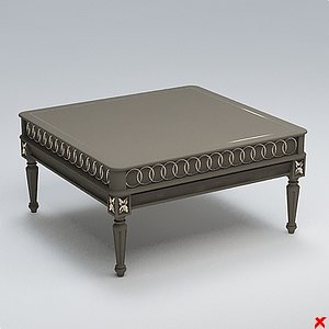 3dsmax table coffee