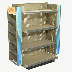 3D Retail End Stand