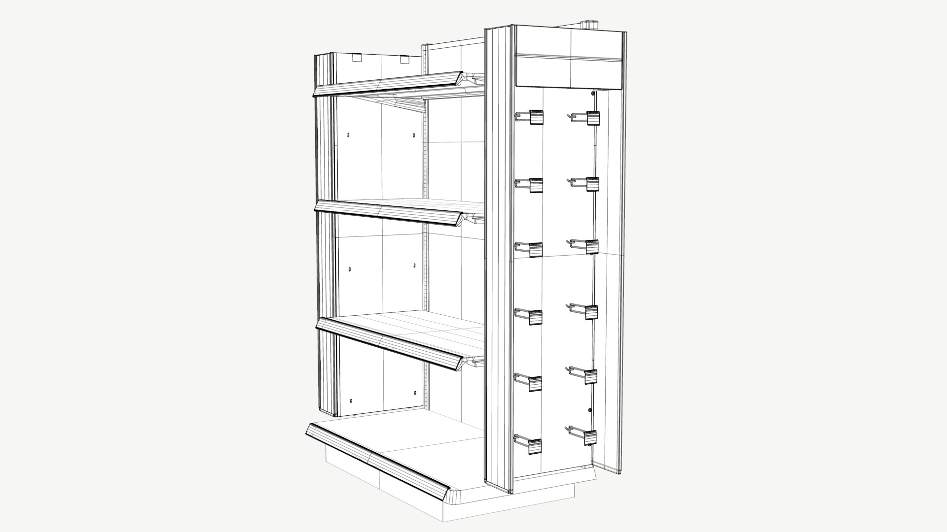 3D Retail End Stand https://p.turbosquid.com/ts-thumb/FW/1yhaEx/jE/7a/png/1652033146/1920x1080/fit_q87/aec595782be900fe511746c04d636aa05272d817/7a.jpg
