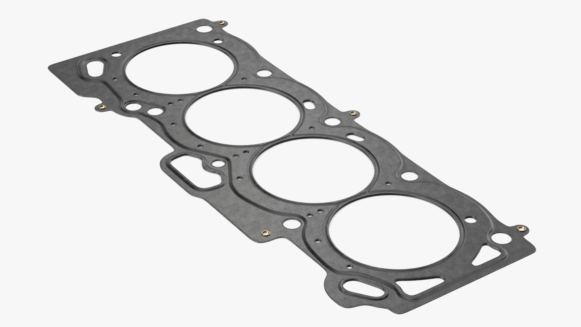 3D Head Gasket 4AGE 16V Toyota Corolla Steel model TurboSquid 2031275