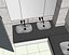 Modèle 3D de siège de toilettes publiques SIMPLE PLUS PMR