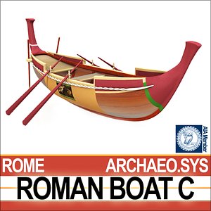 Ancient Roman Boat C