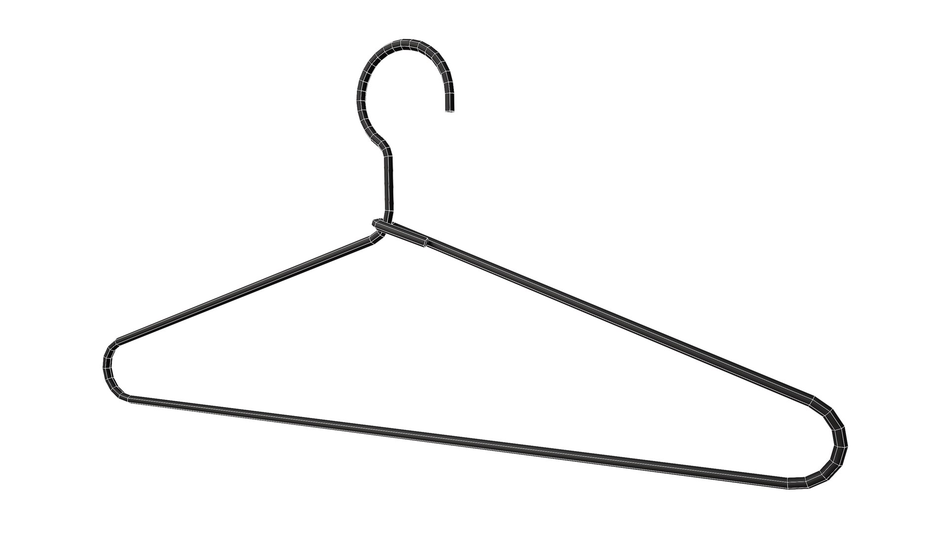 Free Set Of 5 Cloth Hangers Model TurboSquid 2080162