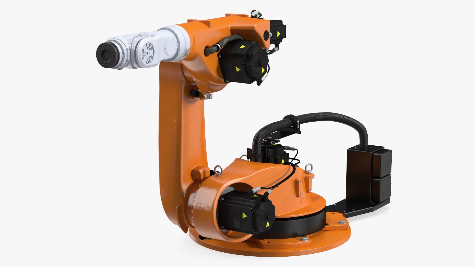 KUKA KR 30-4 KS Industrial Robot Arm 3D model preview