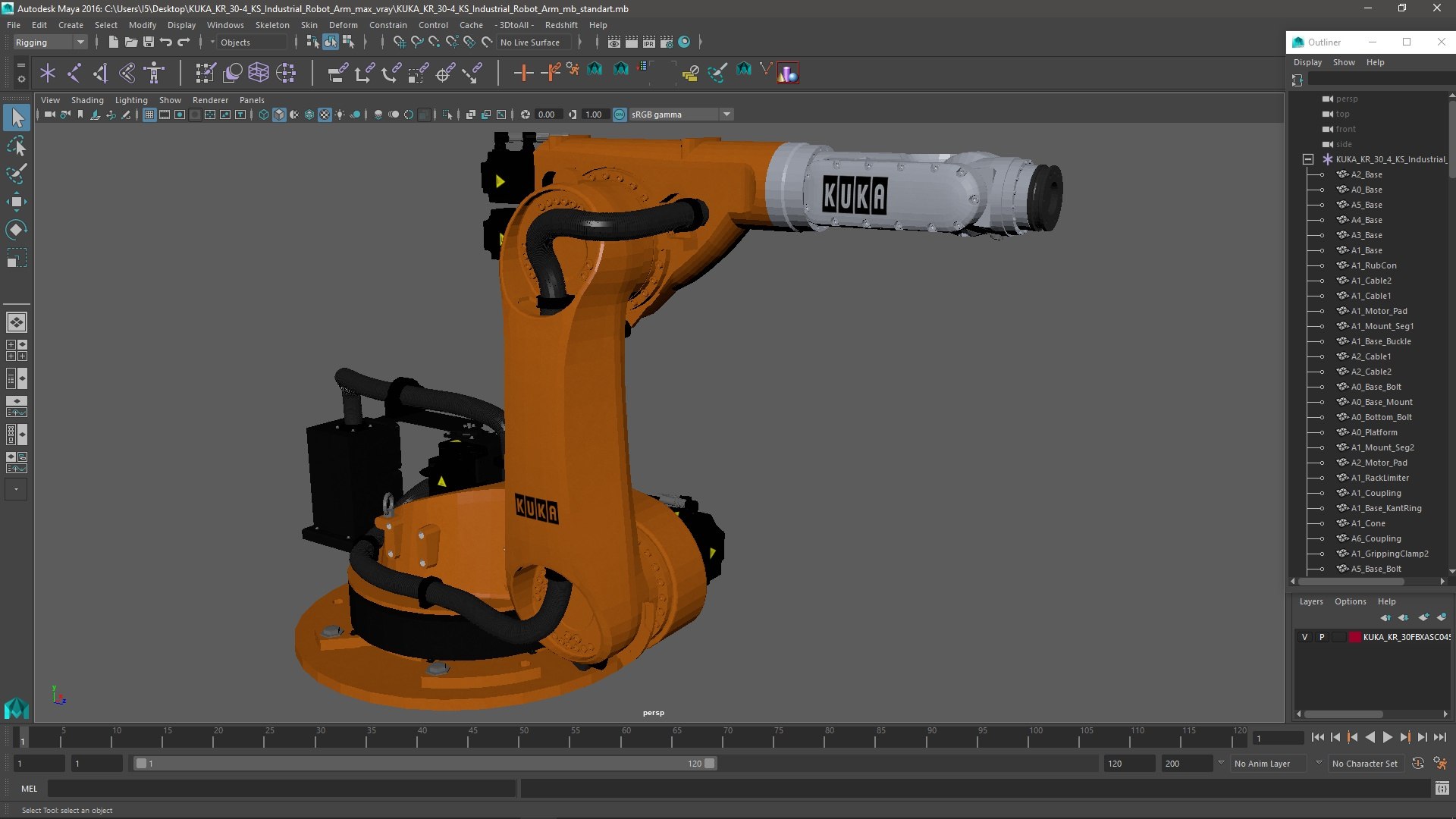 3D model KUKA KR 30-4 KS Industrial Robot Arm https://p.turbosquid.com/ts-thumb/FW/L0Drqf/X6/kukakr304ksindustrialrobotarmmb3dmodel028/jpg/1715982646/1920x1080/fit_q87/ff833495d9c231348b7368de17a9f5c144ba0586/kukakr304ksindustrialrobotarmmb3dmodel028.jpg