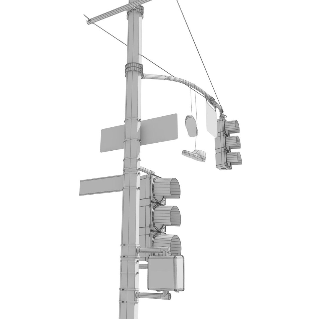 3d Street Set Model