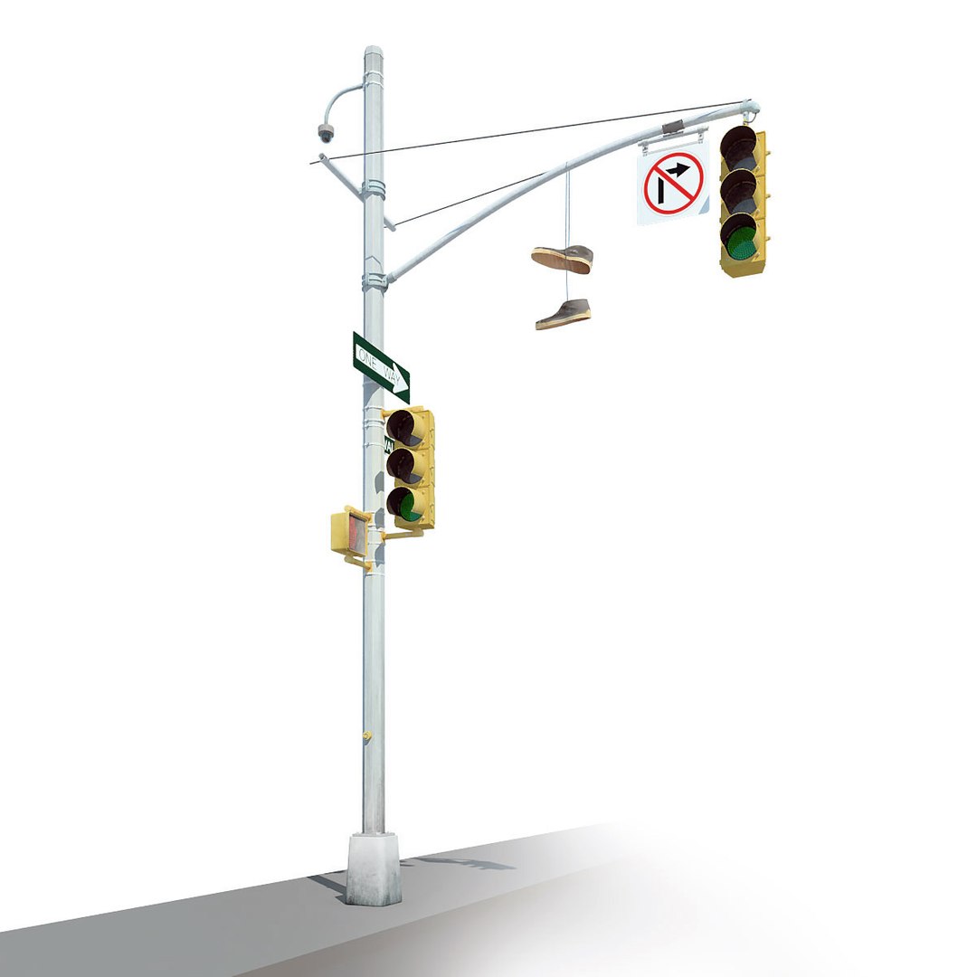 3d Street Set Model