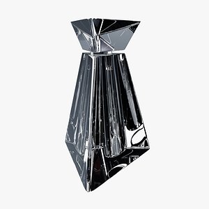 3D Art Deco Perfume Bottle Triangular model