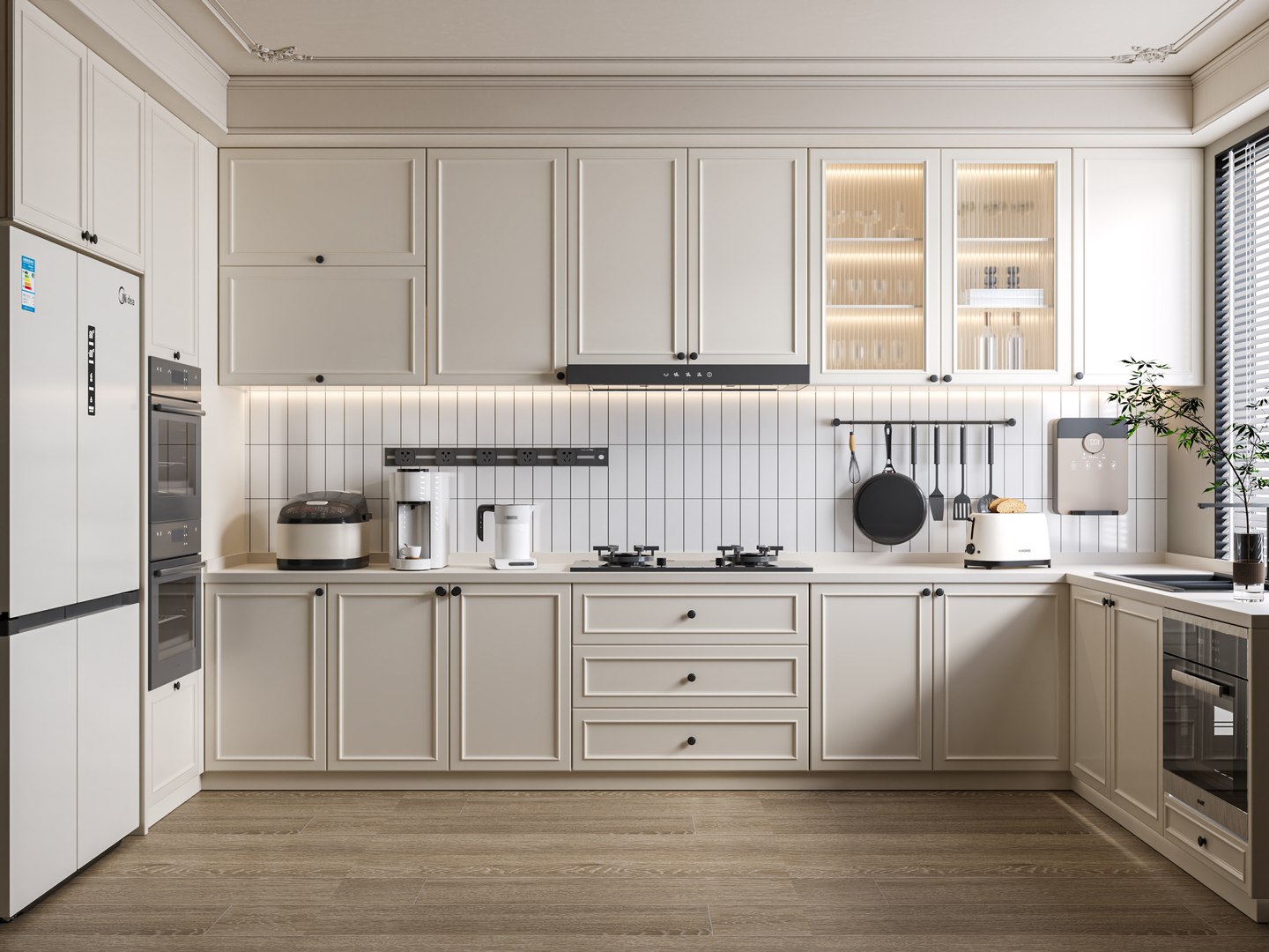 Kitchen Advanced Modeling Scene 3D Model - TurboSquid 2210283