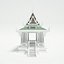 pavilion architecture 3d model
