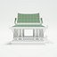 pavilion architecture 3d model