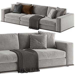 Minotti Hamilton sofa 3 seats model