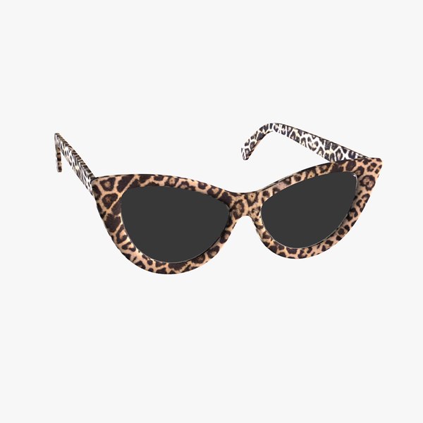 Cheetah cat eye sunglasses clearance