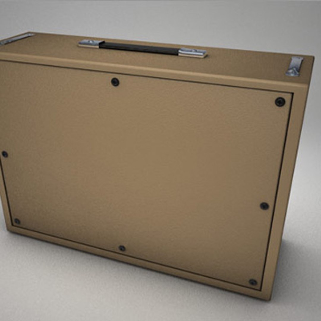 3d Model Fender Amp