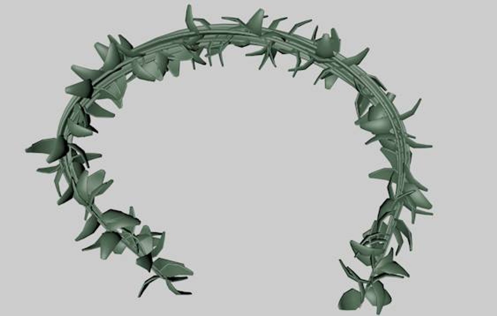 3d Ivy Crown