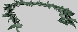 3d ivy crown